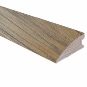 Millstead Rustic Artisan Hickory Sepia 0.75 in. Thick x 2 in. Wide x 78 in. Length FlushMount Reducer Molding
