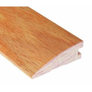 Millstead Red Oak Natural 1/2 in. Thick x 1-3/4 in. Wide x 78 in. Length Hardwood Flush-Mount Reducer Molding