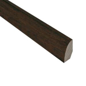 Millstead Hickory Chestnut 3/4 in. Thick x 3/4 in. Wide x 78 in. Length Hardwood Quarter-Round Molding