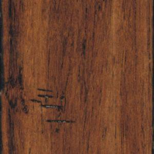 Home Legend Hand Scraped Strand Woven Spice Click Lock Bamboo Flooring - 5 in. x 7 in. Take Home Sample