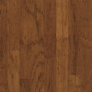 Bruce ClickLock 3/8 in. x 5 in. Hickory Falcon Brown Engineered Hardwood Flooring 22 sq. ft./case