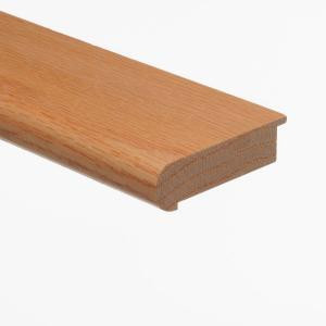 Red Oak Natural 3/4 in. Thick x 2-3/4 in. Wide x 94 in. Length Hardwood Stair Nose Molding