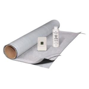 FloorWarm 3 ft. x 7 ft. Under-Tile Heating Kit with Mat, Thermostat and 8 oz. Primer