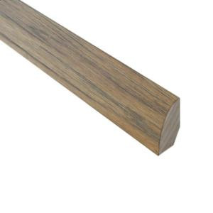 Millstead Artisan Sepia Hickory 3/4 in. Thick x 3/4 in. Wide x 78 in. Length Hardwood Quarter Round Molding
