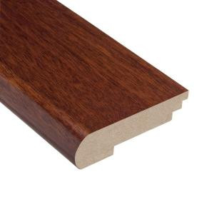 Home Legend Brazilian Cherry 3/8 in. Thick x 3-3/8 in. Wide x 78 in. Length Hardwood Stair Nose Molding