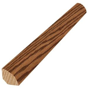 Mohawk Oak Cocoa 3/4 in. Thick x 3/4 in. Wide x 84 in. Length Hardwood Quarter Round Molding