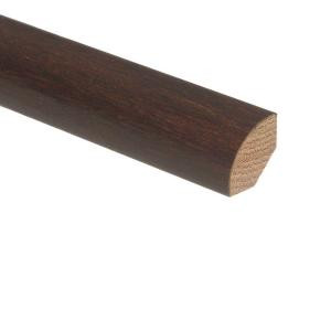 Zamma Strand Woven Bamboo Walnut/Ashton 3/4 in. Thick x 3/4 in. Wide x 94 in. Length Wood Quarter Round Molding