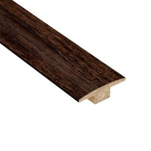Home Legend Strand Woven Ashton 9/16 in. Thick x 1-7/8 in. Wide x 78 in. Length Bamboo T-Molding