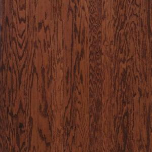 Bruce Gunstock Red Oak Engineered Hardwood Flooring - 5 in. x 7 in. Take Home Sample