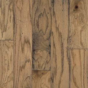 Bruce Distressed Oak Toast Engineered Hardwood Flooring - 5 in. x 7 in. Take Home Sample