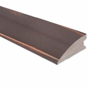 Millstead Smoky Mineral/Moonstone/Natural Fossil 3/4 in. x 1-1/2 in. Wide x 78 in. Length Hardwood Flush-Mount Reducer Molding
