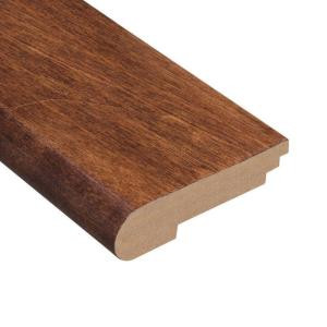 Home Legend Fremont Walnut 3/4 in. Thick x 3-1/2 in. Wide x 78 in. Length Hardwood Stair Nose Molding