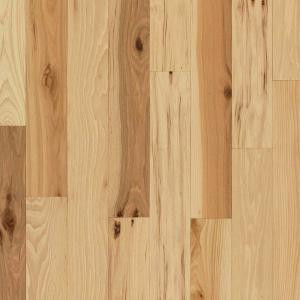 Bruce Hickory Rustic Natural 3/4 in. Thick x 2 1/4 in. Wide Random Length Solid Hardwood Flooring (20 sq. ft./case)
