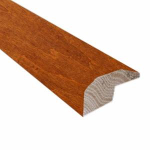 Millstead Handscraped Maple Spice/Nutmeg 0.88 in. x 2-1/4 in. Wide x 78 in. Length Hardwood Carpet Reducer/Baby Threshold Molding
