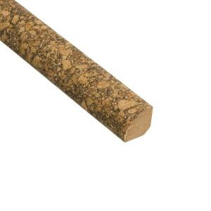 Home Legend Madeira Natural 3/4 in. Thick x 3/4 in. Wide x 94 in. Length Cork Quarter Round Molding