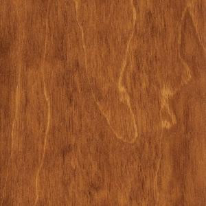 Home Legend Hand Scraped Maple Amber Engineered Hardwood Flooring - 5 in. x 7 in. Take Home Sample