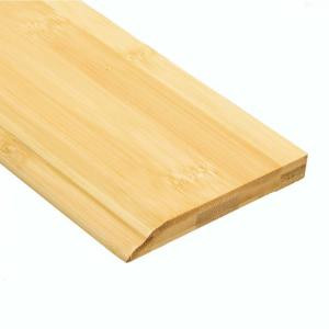 Home Legend Horizontal Natural 1/2 in. Thick x 3-1/2 in. Wide x 94 in. Length Bamboo Wall Base Molding