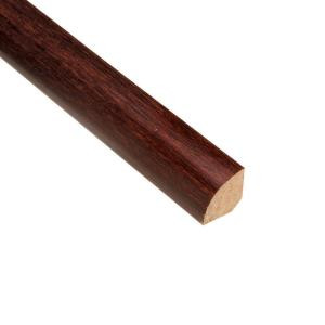 Home Legend Strand Woven Cherry 3/4 in. Thick x 3/4 in. Wide x 94 in. Length Bamboo Quarter Round Molding