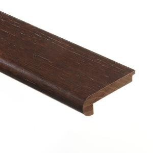Zamma Hickory Chestnut 3/8 in. Thick x 2-3/4 in. Wide x 94 in. Length Hardwood Stair Nose Molding