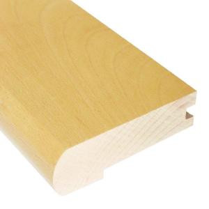 Millstead Vintage Maple Natural 0.81 in. Thick x 2-3/4 in. Wide x 78 in. Length Hardwood Flush-Mount Stair Nose Molding