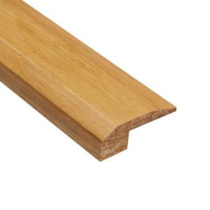 Home Legend Strand Woven Natural 9/16 in. Thick x 2-1/8 in. Wide x 78 in. Length Bamboo Carpet Reducer Molding
