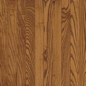 Bruce Solid Oak Gunstock Hardwood Flooring - 5 in. x 7 in. Take Home Sample