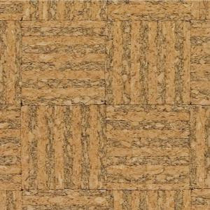 Home Legend Natural Basket Weave Cork Flooring - 5 in. x 7 in. Take Home Sample