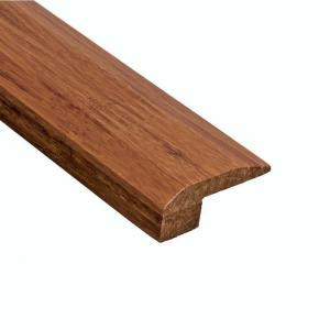 Home Legend Strand Woven Toast 3/8 in. Thick x 2-1/8 in. Wide x 78 in. Length Bamboo Carpet Reducer Molding