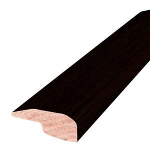 Mohawk Oak Midnight 6/7 in. Thickness x 2 in. Wide x 84 in. Length Hardwood Baby Threshold Molding