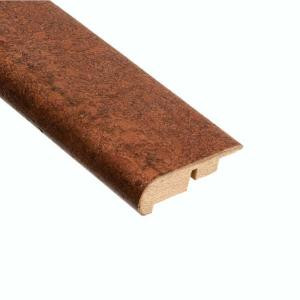 Home Legend Mocha 3/8 in. Thick x 2-1/8 in. Wide x 78 in. Length Cork Stair Nose Molding