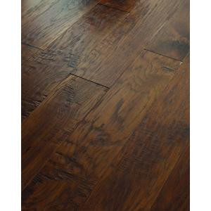 Shaw 3/8 in. x 6 3/8 in. Hand Scraped Old City Cisco Hickory Engineered Hardwood Flooring (25.40 sq. ft. / case)