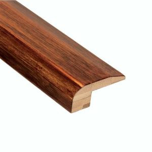 Home Legend Horizontal Honey 3/8 in. Thick x 2 in. Wide x 78 in. Length Bamboo Carpet Reducer Molding