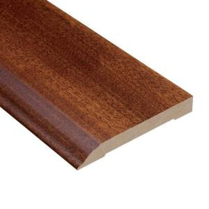 Home Legend Mahogany Natural 1/2 in. Thick x 3-1/2 in. Wide x 94 in. Length Hardwood Wall Base Molding