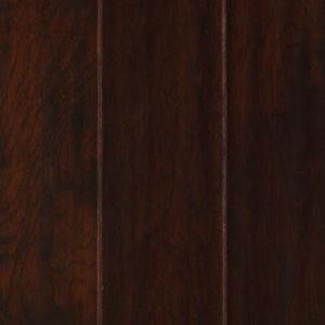 Mohawk Chocolate Hickory Engineered UNICLIC Hardwood Flooring - 5 in. x 7 in. Take Home Sample