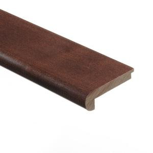 Zamma Moroccan Walnut 3/8 in. Thick x 2-3/4 in. Wide x 94 in. Length Hardwood Stair Nose Molding