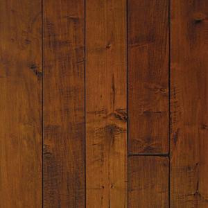 Heritage Mill Handscraped Maple Spice 3/4 in. Thick x 3 in. Wide x Random Length Solid Hardwood Flooring (24 sq. ft. / case)
