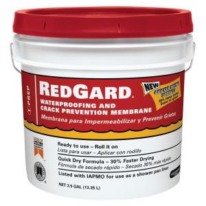 Custom Building Products RedGard Waterproofing and Crack Prevention Membrane 3-1/2 Gal.