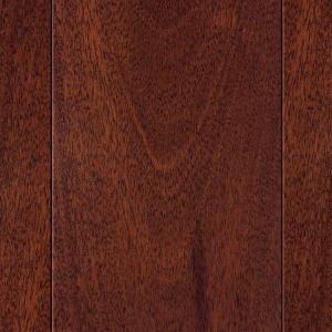 Home Legend African Mahogany Solid Hardwood Flooring - 5 in. x 7 in. Take Home Sample