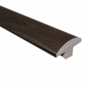 Millstead Dark Exotic 3/4 in. Thick x 2 in. Wide x 78 in. Length Hardwood T-Molding