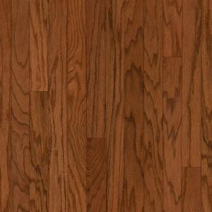 Bruce 3/8 in. x 3 in. x Random Length Engineered Oak Gunstock Hardwood Floor (30 sq. ft./case)