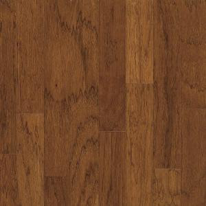 Bruce ClickLock 3/8 in. x 3 in. Hickory Falcon Brown Engineered Hardwood Flooring