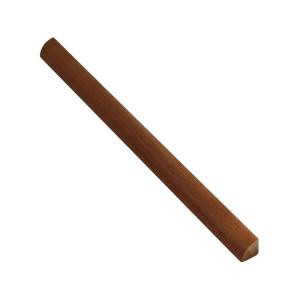 Ludaire Speciality Tile Hickory Gunstock 3/4 in. Thick x 3/4 in. Width x 78 in. Length Hardwood Quarter Round Molding
