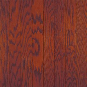 Millstead Oak Bordeaux 3/8 in. Thick x 4-1/4 in. Wide x Random Length Engineered Click Wood Flooring (20 sq. ft. / case)