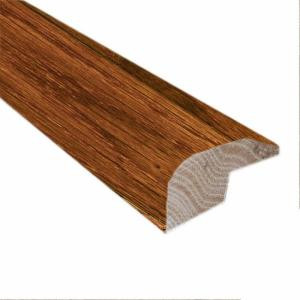Millstead Birch Dark Gunstock .88 in. Thick x 2 in. Wide x 78 in. Length Hardwood Carpet Reducer/Baby Threshold Molding