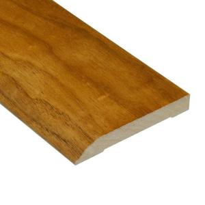 Home Legend Teak Natural 1/2 in. Thick x 3-1/2 in. Wide x 94 in. Length Hardwood Wall Base Molding
