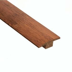 Home Legend Strand Woven Toast 3/8 in. Thick x 1-7/8 in. Wide x 78 in. Length Bamboo T-Molding