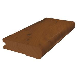 Shaw Appling Harvest 3/8 in. x 2 3/4 in. x 78 in. Flush Stairnose Engineered Hickory Hardwood Molding