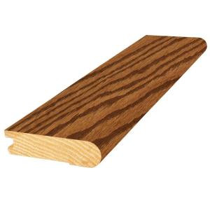Mohawk Oak Cocoa 3/4 in. Thick x 3 in. Wide x 84 in. Length Hardwood Stair Nose Molding