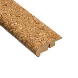 Home Legend Lisbon Natural 1/2 in. Thick x 2-3/16 in. Wide x 78 in. Length Cork Stair Nose Molding
