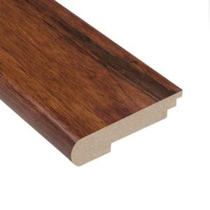 Home Legend Manchurian Walnut 3/8 in. Thick x 3-3/8 in. Wide x 78 in. Length Hardwood Stair Nose Molding